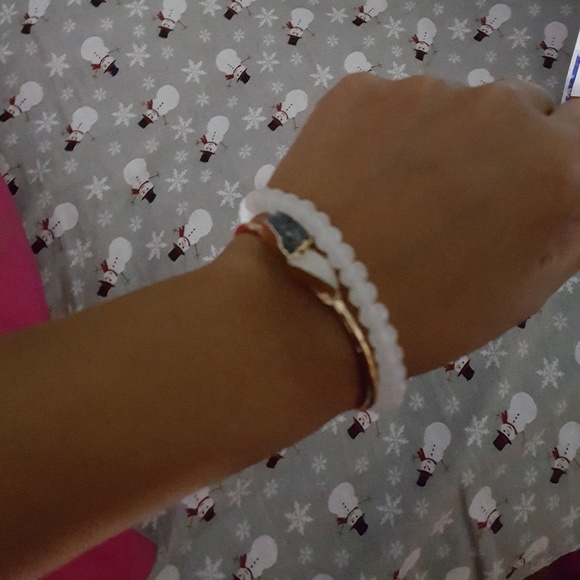 ❌ SOLD ❌ Druzy cuff bangle bracelet - Picture 4 of 6